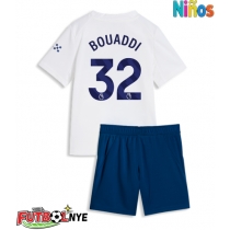 Camiseta Manchester City Ayyoub Bouaddi #32 Tercera Equipación para niños 2026-27 manga corta (+ pantalones cortos)